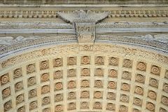 14-2 Eagles And Ceiling Of Washington Arch New York Washington Square Park